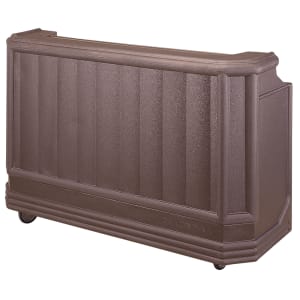 144-BAR730DX194 72 3/4" Portable Bar - Cold Plate, 80 lb Ice Sink, Granite Sand