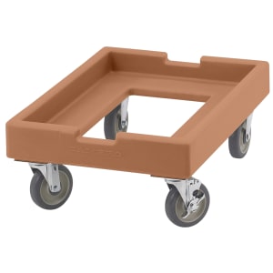 144-CD1826PDB157 Camdolly® for Pizza Dough Boxes w/ 300 lb Capacity, Coffee Beige