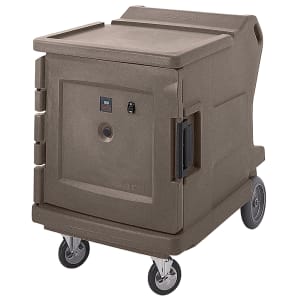 144-CMBHC1826LF194 Camtherm® Hot/Cold Cart - Thermometer, Granite Sand, 110v
