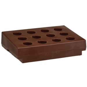 144-CR12131 Cutlery Rack Only - 33" x 22 3/4" x 9", Dark Brown