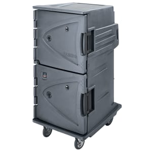 144-CMBH1826TBF191 Camtherm Hot Cart - Thermometer, Vented, Granite Gray 125v