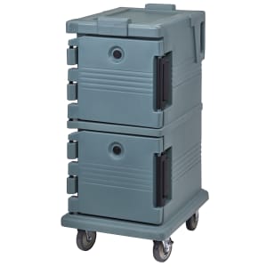 144-UPC600401 Ultra Camcart® Insulated Food Carrier - 45 qt w/ (8) Pan Capacity, Blue