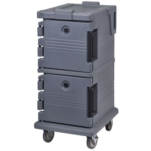 144-UPC600191 Ultra Camcart® Insulated Food Carrier - 45 qt w/ (8) Pan Capacity, Gray