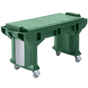 144-VBRTLHD5519 52 9/32" Versa Food Bar™ Cold Food Bar - (4) Pan Capacity, Floor Model, Kentucky Green