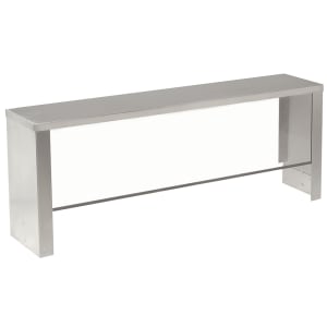 161-TSS5 Triumph Single Serve Countertop Shelf Breath Guard, 77 3/4 x 10"