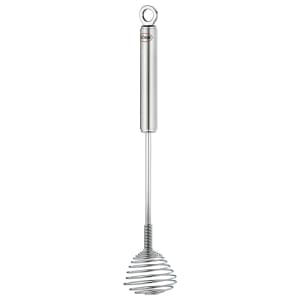 165-95572 10.6" Twirl Whisk w/ Round Handle & 1 Wire, Stainless
