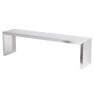 175-38033 46" Double Deck Overshelf - 46" x 10" x 26", Stainless