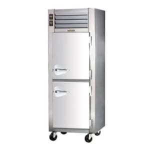 206-ADT132WUTHHS115 30" One Section Commercial Refrigerator Freezer - Solid Doors, Top Compressor, 115v