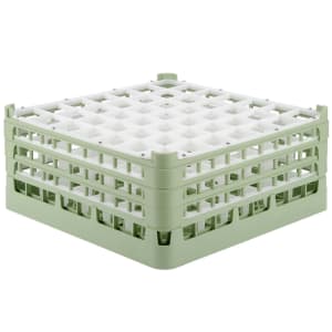 175-527871 Signature Glass Rack w/ (49) Compartments - Green