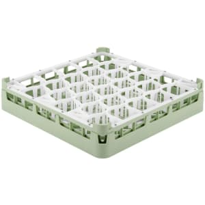175-527901 Signature Lemon Drop™ Glass Rack w/ (30) Compartments - Green