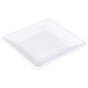 Elite Global Solutions D55SQ W 5 Square Melamine Plate White