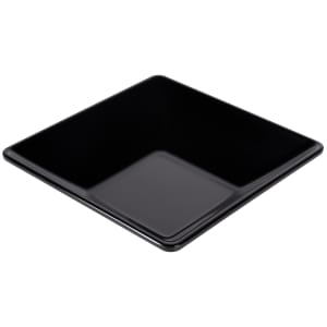 701-DB834SQB 40 oz Square Melamine Serving Bowl, Black
