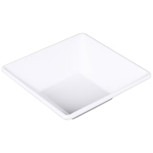 701-DB772SQW 22 oz Square Melamine Bowl, White
