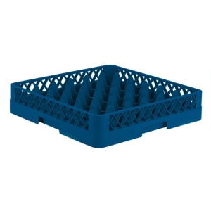 175-TR744 Rack-Master Glass Rack w/ (36) Compartments - Royal Blue