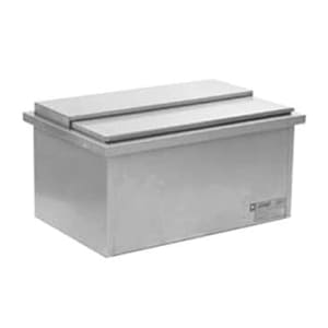 241-DIC1420 24" x 18" Spec-Bar® Drop In Ice Bin w/ 72 lb Capacity - Stainless
