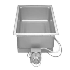 439-SS206T Drop-In Hot Food Well w/ (2) Full Size Pan Capacity, 208-240v/1ph