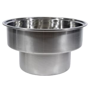 296-229020SP 52 qt Stainless Rangetop Stock Pot, Fits 20" Chamber, NSF