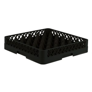 175-TR706 Rack-Master Glass Rack w/ (36) Compartments - Black