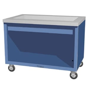 212-TCI32SS 32" Thurmaduke™ Cold Food Bar - (2) Pan Capacity, Floor Model, Stainless Steel