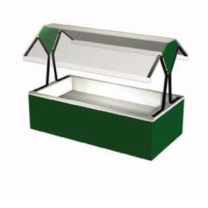 212-TAH2CP217101 30 3/8" EconoMate™ Cold Food Bar - (2) Pan Capacity, Table Top, Black