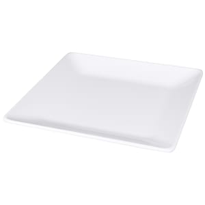 701-M1313SQNW 13 1/2" Square Melamine Dinner Plate, White