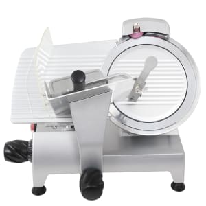 122-SL10 Manual Meat & Cheese Slicer w/ 10" Blade, Belt Driven, Aluminum, 1/3 hp