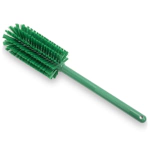 028-40001EC09 16" Pint Bottle Brush w/ Green Polyester Bristles & Plastic Handle