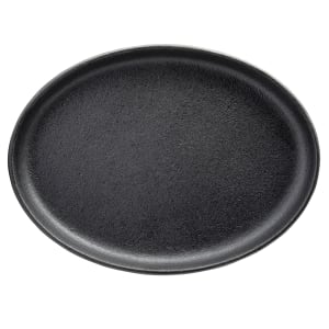 229-10746 Oval Sizzle Platter - 9 1/4" x 6 7/8", Cast Iron