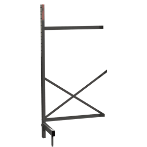 001-SM761872ADD SmartLever™ Cantilevered Shelving Add On Unit - 74 1/5"L x 22 1/2"W x 76 3/8"H, Steel