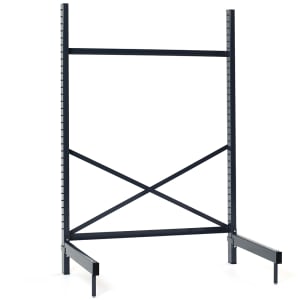 001-SM762130KIT SmartLever™ Cantilevered Shelving Base Unit - 34 1/4"L x 25 1/2"W x 76 3/8"H, Steel