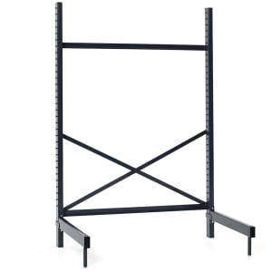 001-SM761872KIT SmartLever™ Cantilevered Shelving Base Unit - 76 1/4"L x 22 1/2"W x 76 3/8"H, Steel