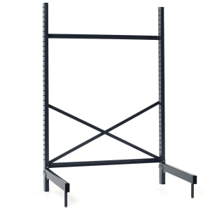 001-SM761854KIT SmartLever™ Cantilevered Shelving Base Unit - 58 1/4"L x 22 1/2"W x 76 3/8"H, Steel