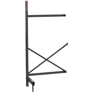 001-SM762142ADD SmartLever™ Cantilevered Shelving Add On Unit - 44 1/5"L x 25 1/2"W x 76 3/8"H, Steel
