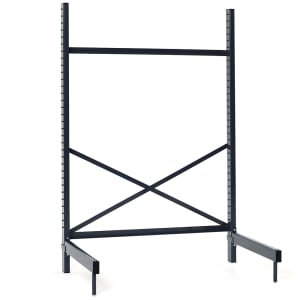 001-SM861830KIT SmartLever™ Cantilevered Shelving Base Unit - 34 1/4"L x 22 1/2"W x 86 3/8"H, Steel
