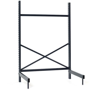 001-SM862142KIT SmartLever™ Cantilevered Shelving Base Unit - 46 1/4"L x 25 1/2"W x 86 3/8"H, Steel