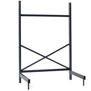 001-SM861872KIT SmartLever™ Cantilevered Shelving Base Unit - 76 1/4"L x 22 1/2"W x 86 3/8"H, Steel