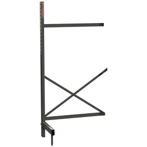 001-SM861842ADD SmartLever™ Cantilevered Shelving Add On Unit - 44 1/5"L x 22 1/2"W x 86 3/8"H, Steel