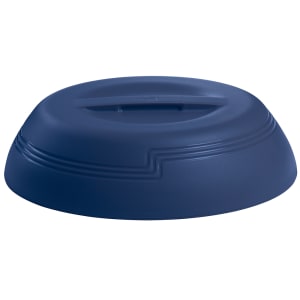144-MDSLD9497 10" Shoreline Collection Plastic Dome Cover - Navy Blue