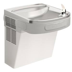189-EZS8S Wall Mount Bi Level Drinking Fountain - Non Filtered, Refrigerated, Stainless