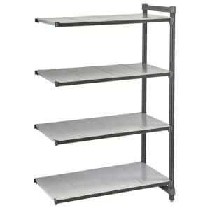 144-CBA183064S4580 Camshelving Basics Solid Add-On Shelf Kit - 4 Shelves, 30"L x 18"W x 64"H
