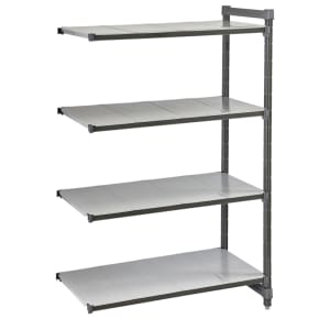 144-CBA243664S4580 Camshelving Basics Solid Add-On Shelf Kit - 4 Shelves, 36"L x 24"W x...