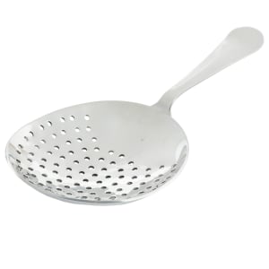 229-10473 Julep Strainer, Brushed Stainless