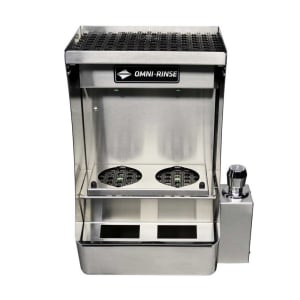 805-BTRS1 Auto-Rinse™ Bar Tool Rinse Station - Stainless Steel