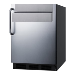 162-FF7BKSSTBSR 23 5/8" Undercounter Refrigerator w/ (1) Section & (1) Door, 115v