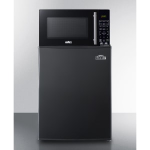 162-MRF29KA 2.4 cu ft Refrigerator/Microwave Combo - Black, 115v