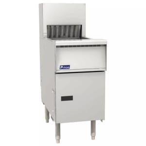 169-PCFLV141201 15 5/8" Crisp 'N Hold™ Floor Model Fry Warmer Dump Station - Underburner, 120v