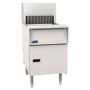 169-PCFLV181201 19 5/8" Crisp 'N Hold™ Floor Model Fry Warmer Dump Station - Underburner, 120v