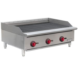 895-BR36 36" Gas Charbroiler w/ Cast Iron Grates, Convertible
