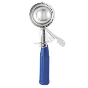 Choice #16 Round Stainless Steel Squeeze Handle Disher - 2.75 oz.