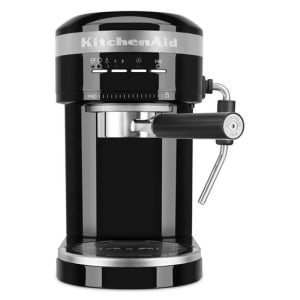 449-KES6503OB Semi Automatic Espresso Machine w/ Dual Temp Sensors - Metal, Onyx Black